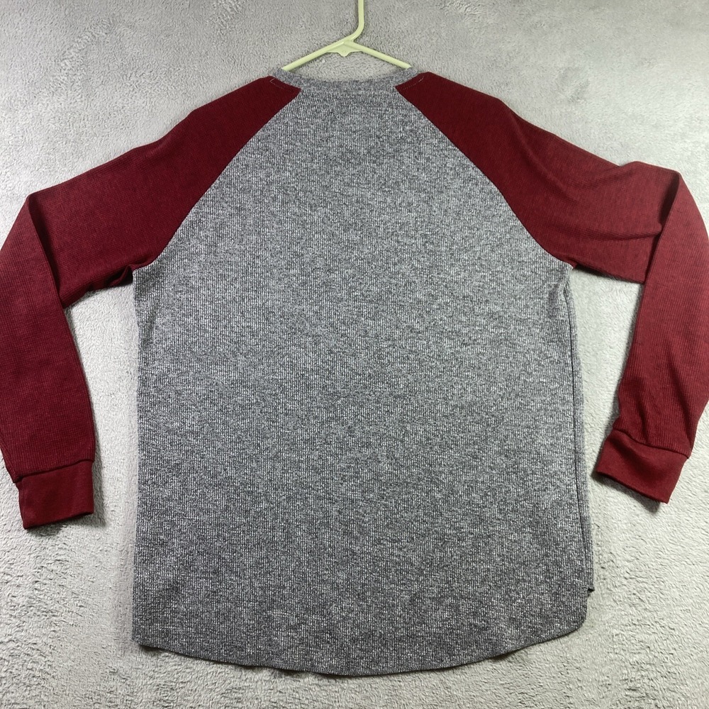 Ecko Unltd. Shirt Adult Large Gray Red Rhino Logo Long Sleeve Comfort Preppy - Picture 13 of 14